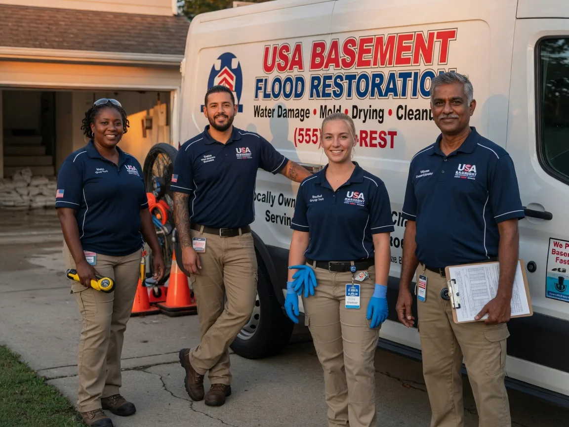 Basement Flood Cleanup company in Harsens Island, MI